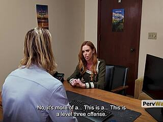 Mother in law punished in garage at work, blackmailed into cowgirl sex