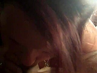 Wife Sucks Cock Deep In Throat With Intense Passion!