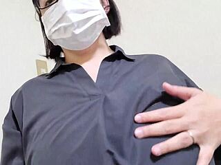 A married woman relaxes while shaking her hips