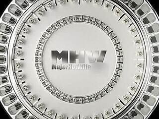 Busty wife rides big cock deep