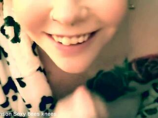 All Smiles And Cum Shots With Big Cock Sloppy Girl Next Door Ass Sucking Pov Sexy Lipstick Uncle