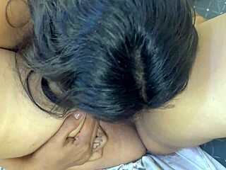 Canadian woman gives intense pussy blowjob to sister-in-law in homemade video