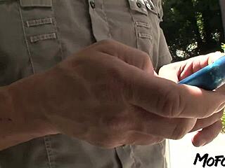 Student gets cum in mouth