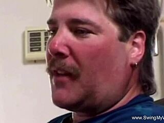 She was accompanied by her man to learn more