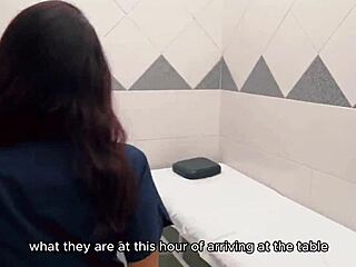 Fucking the pregnant Colombian in doctor's office