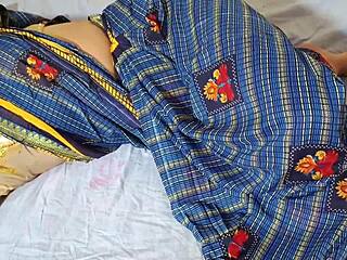 Love Marriage Wife Tight Pussy Bedroom Fucking Step Brother