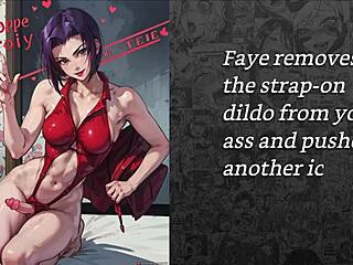 Faygrey gets caught by Faye Valentine and becomes a public whore with JOI and domination