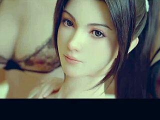 Horny Android Riding Huge Boner In Reverse Cowgirl Assfucking.