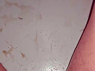 Hey, check out this rando nude bathing with feet fetish POV