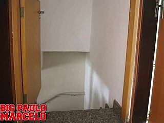 My Latina Neighbor Saw Me Stroking And Decided To Help With Her Big Tits?