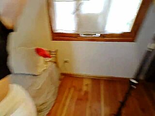 The hot stepsister surrenders her ass, getting caught on webcam in a steamy encounter