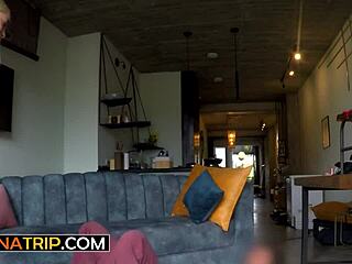 Petite acrobatic amateur latina teen 18+ barby gets fucked hard by a big dick