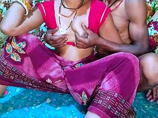 Desi Bhabhi Has Sex with Brother-in-Law in Red Saree Hindi Audio Claire Vais