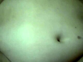 Ssbww big belly gets pussy fucked pov while husband rubs belly and cums