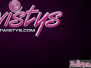 Twistys - Caprice Starring In Pink Panties, Petite Babe Masturbating To Orgasm