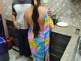 indian desi bhabhi fucked hard by devar first time in kitchen