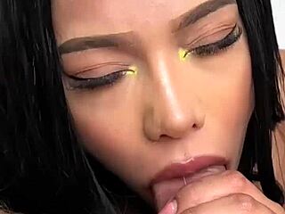 18yo latina slut fucks during lingerie photoshoot backstage