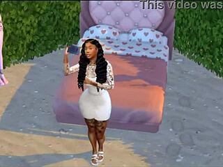 Summer Walker flaunts her big black ass for big black cock