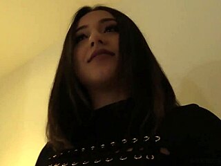 Big Titty Brunette Corra Gets Fucked And Facialed On Camera For First Time In Backroom Casting