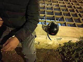 Intimate Encounter with Stranger on the Bustling Streets of Lima Peru