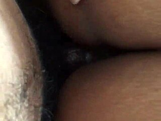 Creampie with big cock in gay bareback action