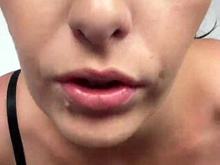 Worship My Cock Sensual Femdom Pov Strap-on Worship With Curvy Mistress And Big Tits