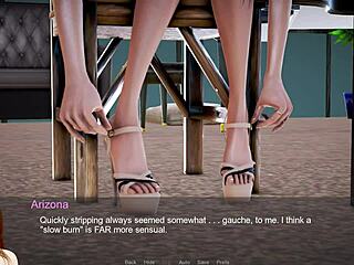 let's dive into arizona unbridled part 3 with this redhead and her big tits