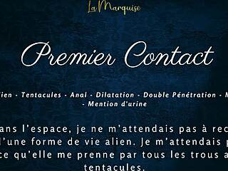 premier contact features french audio story about alien encounter