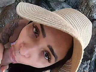 Amateur latina teen compilation of intense forced swallowing action in wild scenes