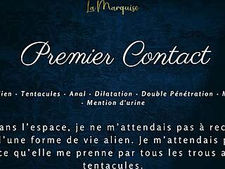premier contact features french audio story about alien encounter