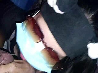 Oh wow! Pinay college student licks balls and deepthroats construction foreman passionately!