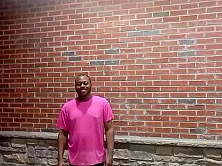 A private striptease dance for free while facing forwards in 70 degree weather