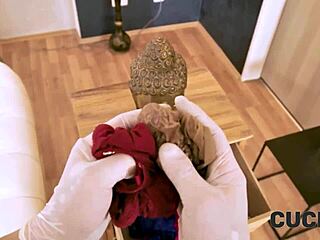 i got busted sniffing wife's panties in cuckold scene