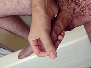 I compiled my best cumshots of the month from solo masturbation sessions