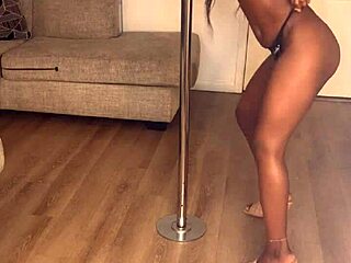 hey, ebony divine shows off fat ass and tits