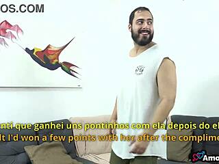 Briga dela com milf latina in doggystyle anal with big tits and assfucking action.