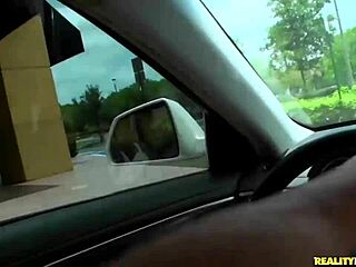 Wild Teen 18+ Group Blowjob With Huge Cock In Street Workout Threesome Reality