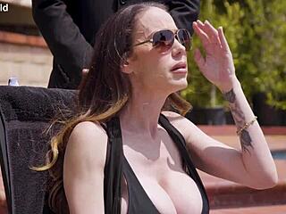 Slutty Housewife McKenzie Lee Settles Debt with Intense Group Action and Toys