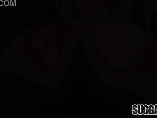 White Guy Claims Busty Ebony Lavish Styles With Intense Pussy Pounding