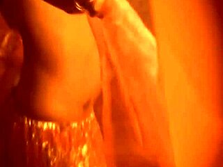 hey, this exotic arab brunette is letting her true feelings show through sensual dance