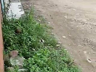 my neighbor waits at my door with his big cock ready for doggystyle action