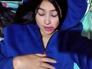 hot babysitter with huge tits craved my cock right when i got home real homemade