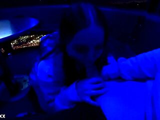 Blowjob in Amusement Park Leads to Quick Standing Fuck Back Home Outdoors