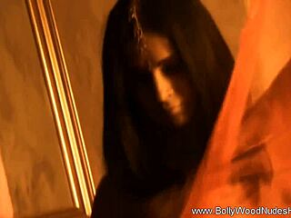 hey, this exotic arab brunette is letting her true feelings show through sensual dance