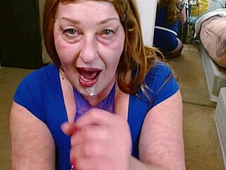 Hey, check out this redhaired business woman hiring an escort to cum in her mouth multiple times with dawnskye1962 in roleplay and humiliation