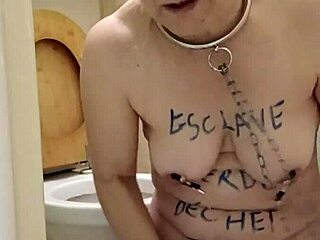 Why not watch this french milf slave bound outdoors as humiliated whore in bondage?