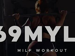 Hot Milf Craves Attention During Gym Workout and Ends Up Getting Fucked Hard