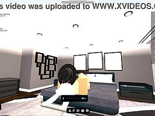 Horny Prostitute Takes Monster Cock Sex In Roblox Condo