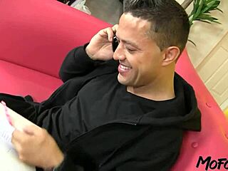 Young 18+ Girl Gets Cum on Her Face After Deepthroat and Rough Blowjob