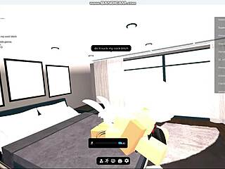 Horny Prostitute Takes Monster Cock Sex In Roblox Condo